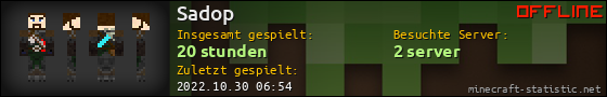 Benutzerleisten 560x90 für Sadop