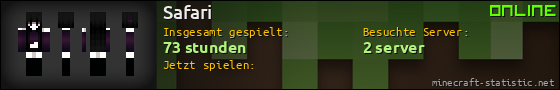 Benutzerleisten 560x90 für Safari