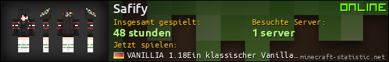 Benutzerleisten 560x90 für Safify