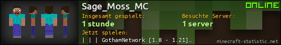 Benutzerleisten 560x90 für Sage_Moss_MC