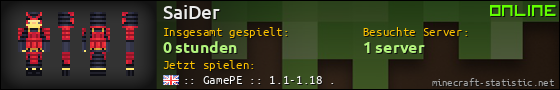 Benutzerleisten 560x90 für SaiDer
