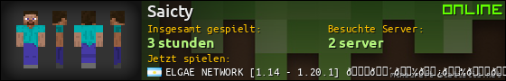 Benutzerleisten 560x90 für Saicty