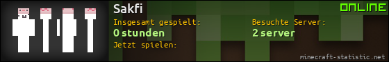 Benutzerleisten 560x90 für Sakfi