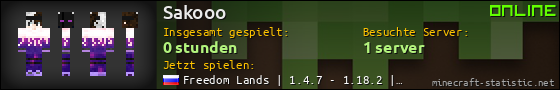 Benutzerleisten 560x90 für Sakooo