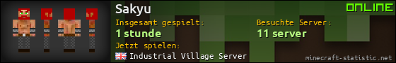 Benutzerleisten 560x90 für Sakyu