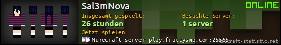 Benutzerleisten 560x90 für Sal3mNova