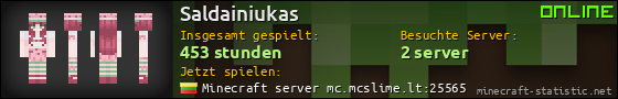Benutzerleisten 560x90 für Saldainiukas