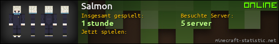 Benutzerleisten 560x90 für Salmon