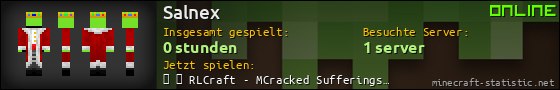 Benutzerleisten 560x90 für Salnex