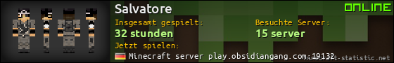 Benutzerleisten 560x90 für Salvatore