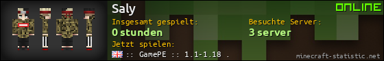 Benutzerleisten 560x90 für Saly