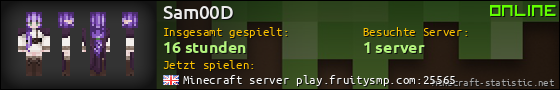 Benutzerleisten 560x90 für Sam00D