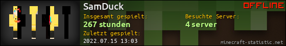 Benutzerleisten 560x90 für SamDuck