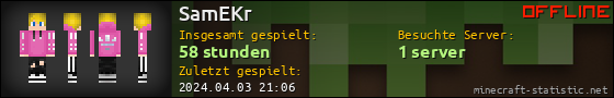 Benutzerleisten 560x90 für SamEKr