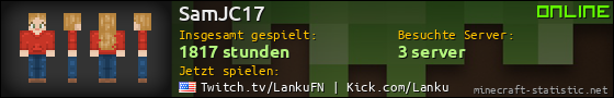 Benutzerleisten 560x90 für SamJC17