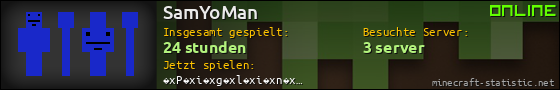 Benutzerleisten 560x90 für SamYoMan
