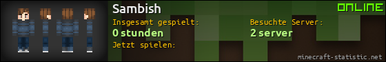 Benutzerleisten 560x90 für Sambish