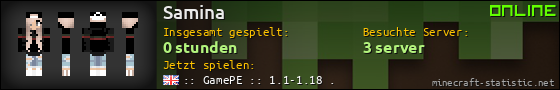 Benutzerleisten 560x90 für Samina