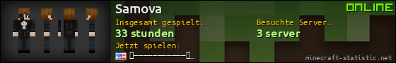 Benutzerleisten 560x90 für Samova
