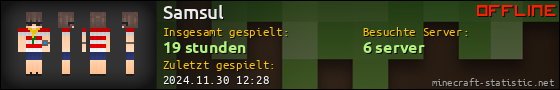 Benutzerleisten 560x90 für Samsul