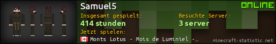 Benutzerleisten 560x90 für Samuel5