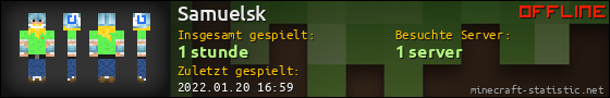 Benutzerleisten 560x90 für Samuelsk