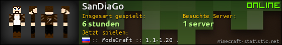 Benutzerleisten 560x90 für SanDiaGo