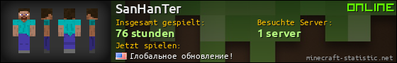 Benutzerleisten 560x90 für SanHanTer