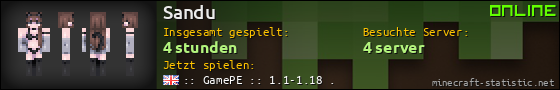 Benutzerleisten 560x90 für Sandu