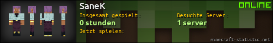 Benutzerleisten 560x90 für SaneK