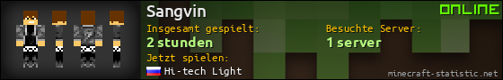Benutzerleisten 560x90 für Sangvin