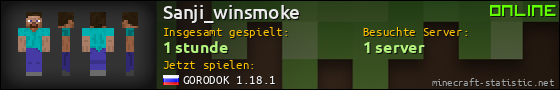 Benutzerleisten 560x90 für Sanji_winsmoke