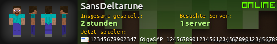 Benutzerleisten 560x90 für SansDeltarune