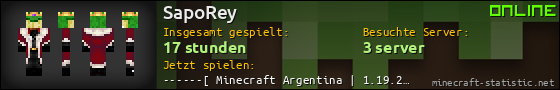 Benutzerleisten 560x90 für SapoRey