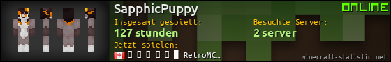 Benutzerleisten 560x90 für SapphicPuppy