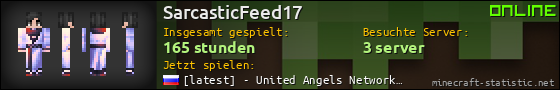 Benutzerleisten 560x90 für SarcasticFeed17