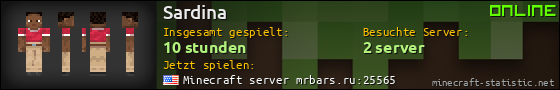 Benutzerleisten 560x90 für Sardina