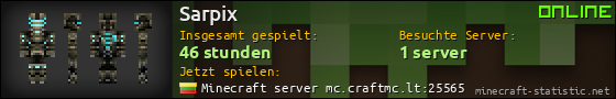 Benutzerleisten 560x90 für Sarpix