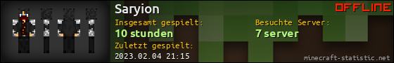 Benutzerleisten 560x90 für Saryion