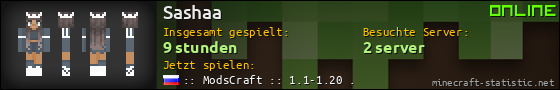Benutzerleisten 560x90 für Sashaa