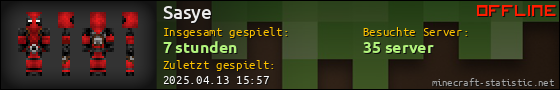 Benutzerleisten 560x90 für Sasye
