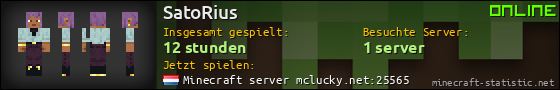 Benutzerleisten 560x90 für SatoRius