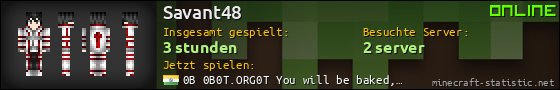 Benutzerleisten 560x90 für Savant48