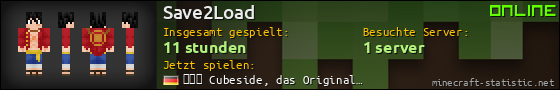 Benutzerleisten 560x90 für Save2Load