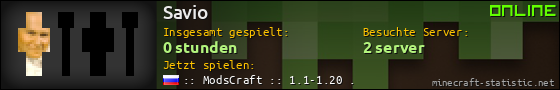 Benutzerleisten 560x90 für Savio