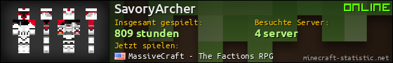 Benutzerleisten 560x90 für SavoryArcher