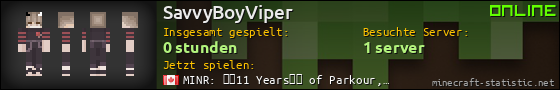 Benutzerleisten 560x90 für SavvyBoyViper