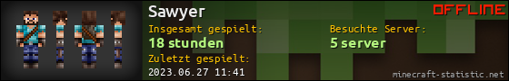 Benutzerleisten 560x90 für Sawyer