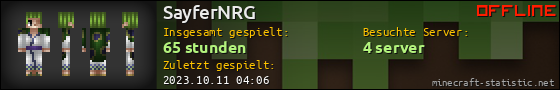 Benutzerleisten 560x90 für SayferNRG
