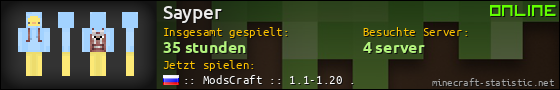 Benutzerleisten 560x90 für Sayper